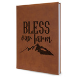 Farm House Leatherette Journal - Large - Single Sided