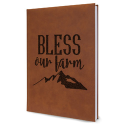 Farm House Leatherette Journal - Large - Single Sided