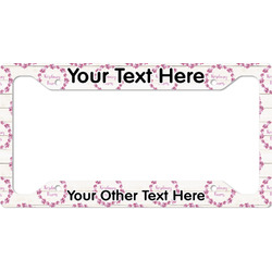 Farm House License Plate Frame (Personalized)