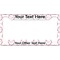 Farm House License Plate Frame - Style B (Personalized)