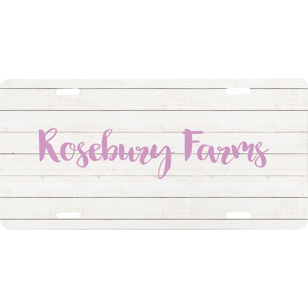 Custom Farm House Front License Plate (Personalized)