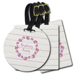 Farm House Plastic Luggage Tag (Personalized)