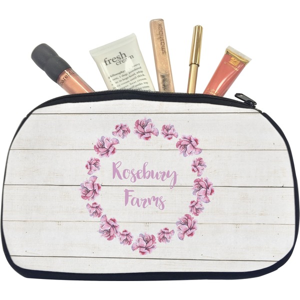 Custom Farm House Makeup / Cosmetic Bag - Medium (Personalized)