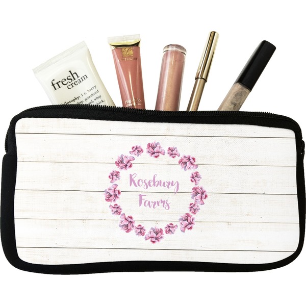 Custom Farm House Makeup / Cosmetic Bag (Personalized)