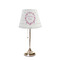 Farm House Poly Film Empire Lampshade - On Stand