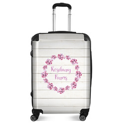 Farm House Suitcase - 24" Medium - Checked (Personalized)