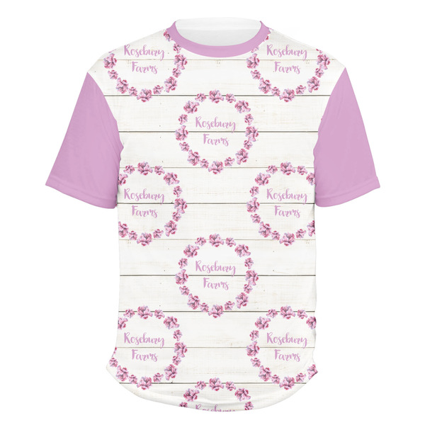 Custom Farm House Men's Crew T-Shirt (Personalized)