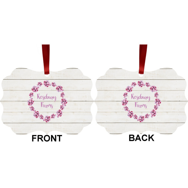 Farm House Metal Benilux Ornament - Front and Back (APPROVAL)