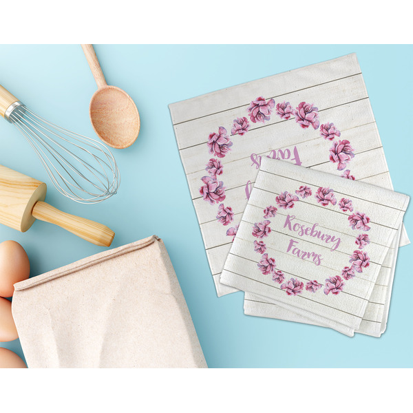 Farm House Microfiber Dish Rag - LIFESTYLE