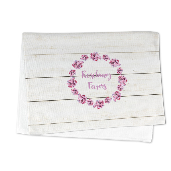 Farm House Microfiber Dish Towel - FOLDED HALF