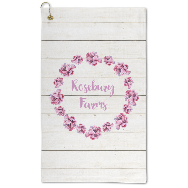 Custom Farm House Microfiber Golf Towel - Large (Personalized)