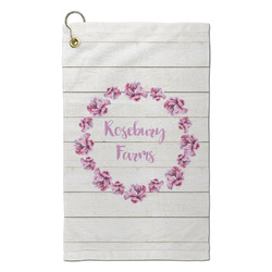 Farm House Microfiber Golf Towel - Small (Personalized)