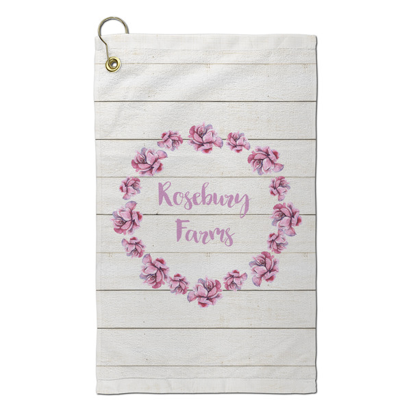 Custom Farm House Microfiber Golf Towel - Small (Personalized)