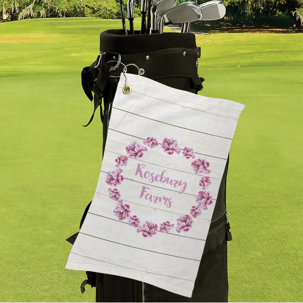 Farm House Microfiber Golf Towels - Small - LIFESTYLE