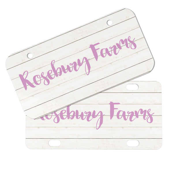 Farm House Mini License Plates - MAIN (4 and 2 Holes)