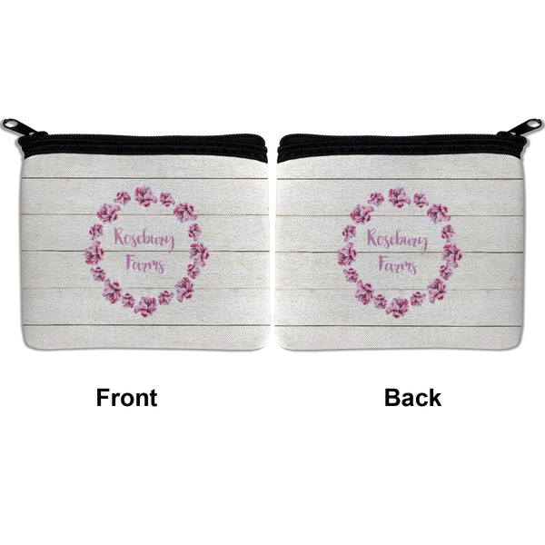 Farm House Neoprene Coin Purse - Front & Back (APPROVAL)