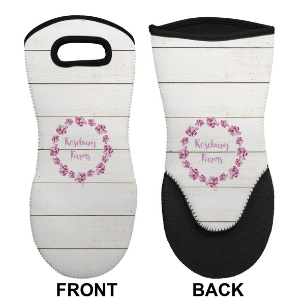 Farm House Neoprene Oven Mitt (Front & Back)