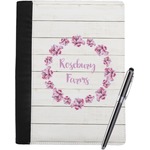 Farm House Notebook Padfolio - Large w/ Name or Text