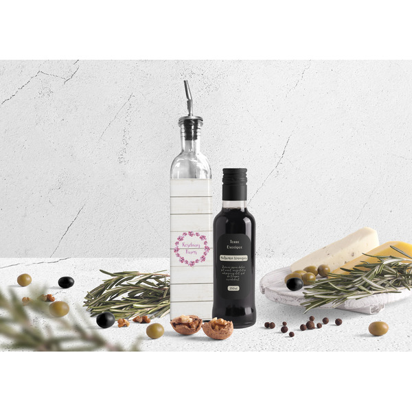 Farm House Oil Dispenser Bottle - Lifestyle Photo