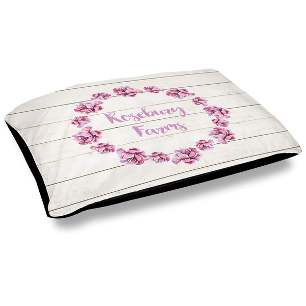 Custom Farm House Dog Bed w/ Name or Text