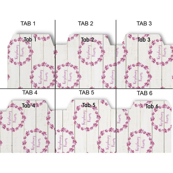 Farm House Page Dividers - Set of 6 - Approval