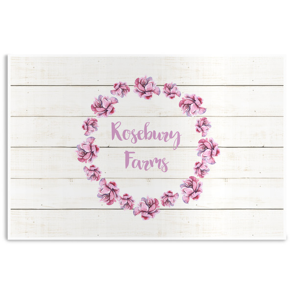 Custom Farm House Disposable Paper Placemats (Personalized)