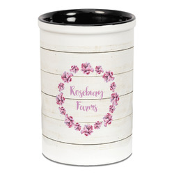 Farm House Ceramic Pencil Holders - Black