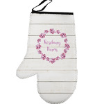 Farm House Left Oven Mitt (Personalized)