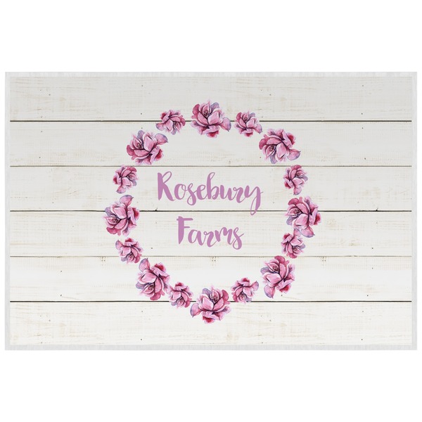 Custom Farm House Laminated Placemat w/ Name or Text