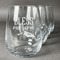 Farm House Stemless Wine Glasses (Set of 4)