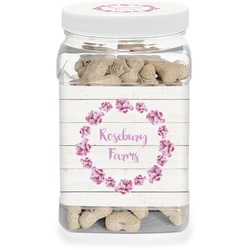 Farm House Dog Treat Jar (Personalized)