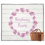 Farm House Outdoor Picnic Blanket (Personalized)