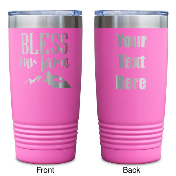 Farm House Pink Polar Camel Tumbler - 20oz - Double Sided - Approval