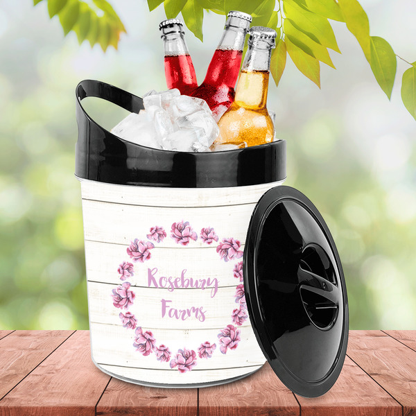 Farm House Plastic Ice Bucket - LIFESTYLE
