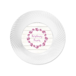 Farm House Plastic Party Appetizer & Dessert Plates - 6" (Personalized)