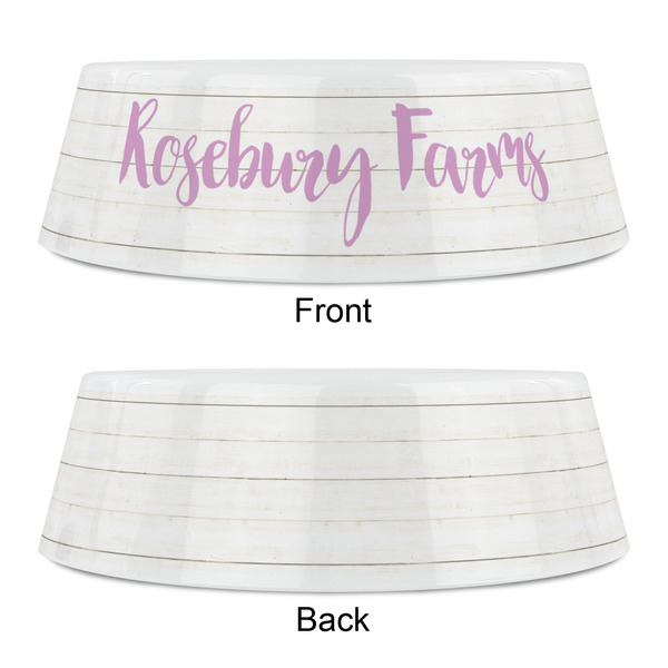 Farm House Plastic Pet Bowls - Small - APPROVAL