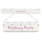 Farm House Plastic Ruler - 12" (Personalized)