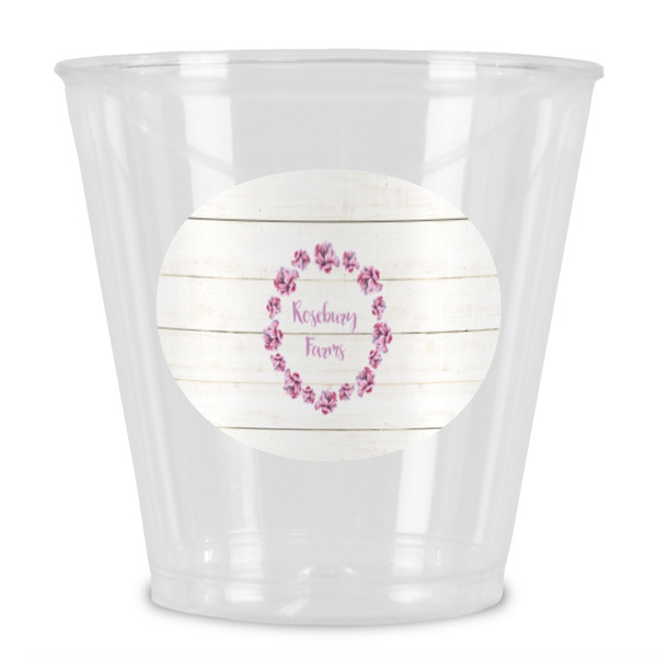 Custom Farm House Plastic Shot Glass (Personalized)