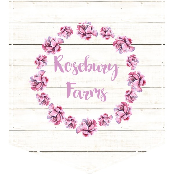 Custom Farm House Iron On Faux Pocket (Personalized)