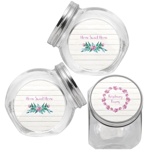 Farm House Puppy Treat Jar - Top Left Right