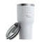 Farm House RTIC Tumbler -  White (with Lid)