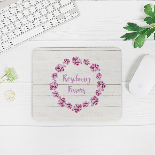 Farm House Rectangular Mouse Pad - LIFESTYLE 2