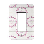 Farm House Rocker Style Light Switch Cover (Personalized)