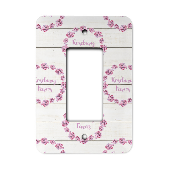Custom Farm House Rocker Style Light Switch Cover (Personalized)