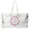 Farm House Large Rope Tote Bag - Front View