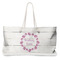 Farm House Large Tote Bag with Rope Handles (Personalized)