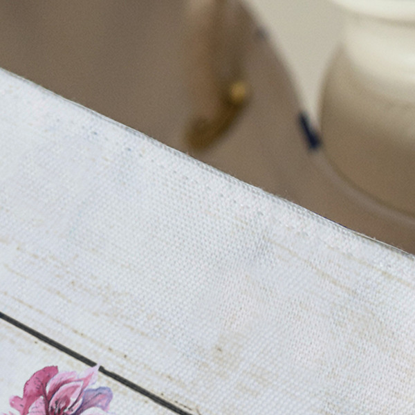 Farm House Large Rope Tote - Close Up View