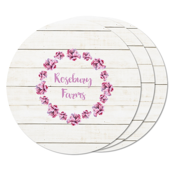 Farm House Round Fridge Magnet - THREE