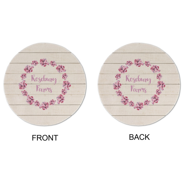 Farm House Round Linen Placemats - APPROVAL (double sided)