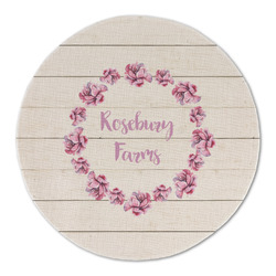 Farm House Round Linen Placemat (Personalized)